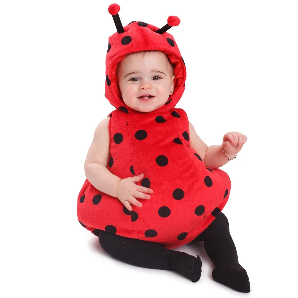 Ladybug Female Fancy-Dress Costumes for Infant, 0-6 Months