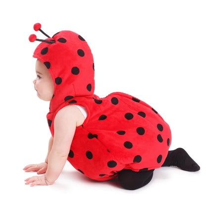 Ladybug Female Fancy-Dress Costumes for Infant, 0-6 Months